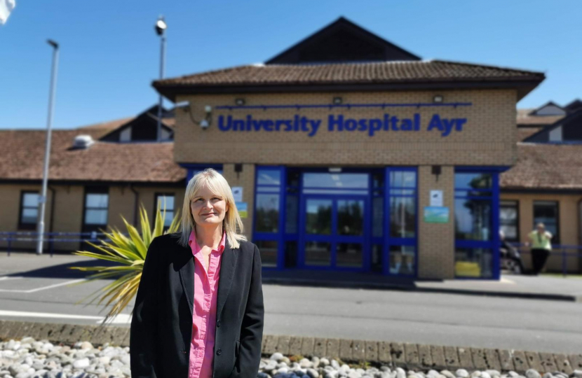 Sharon at Ayr Hospital