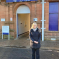 Sharon at Ayr Station