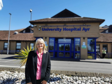 Sharon at Ayr Hospital